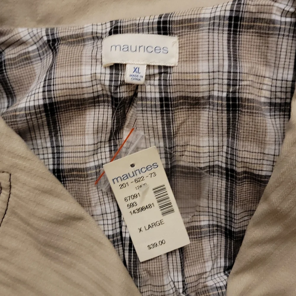Maurices Large collard "suit" jacket - Picture 4 of 4